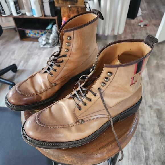 LV MENS LEATHER BOOTS FW2018 KIM JONES - Picture 7 of 9